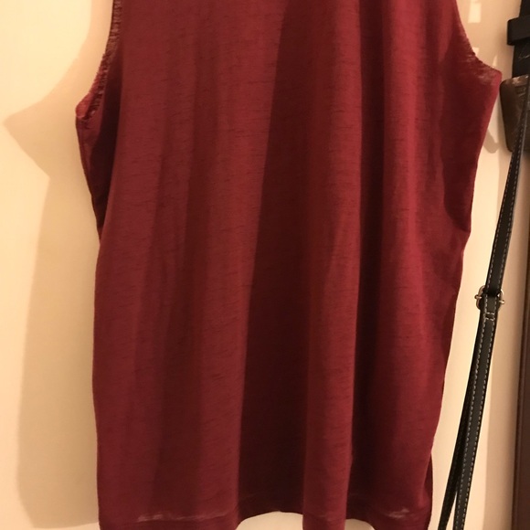 Maroon Muscle Tee - Picture 6 of 7
